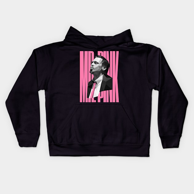 Mr. PINK Kids Hoodie by aye_artdg